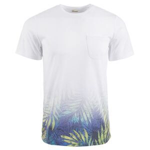 Another Influence Mens Dip Dyed Leaf Basic T-Shirt, NWT